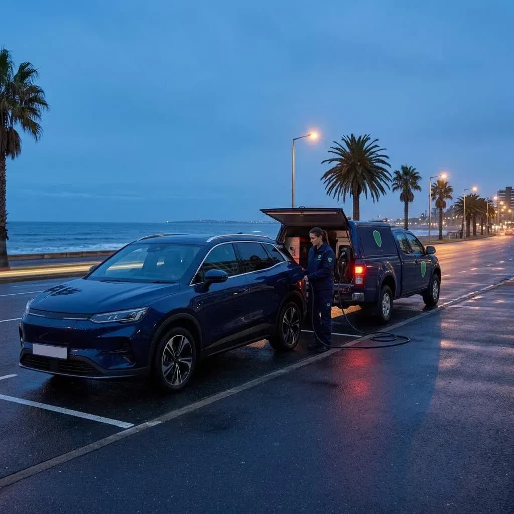 Mobile EV charging service in Seattle, Washington